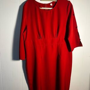 Elegant Red Dress size 18/20